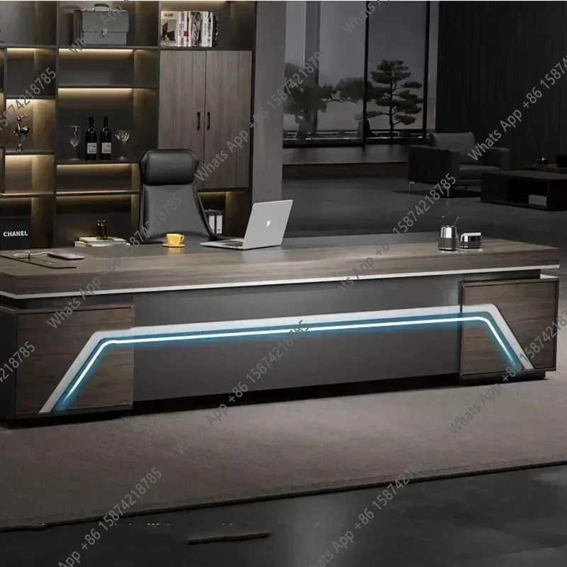 1Minimalist Desk Elevable Corner Computer Desks Multifunction Home Furniture Professional Office Automatic Bedroom Writing Table