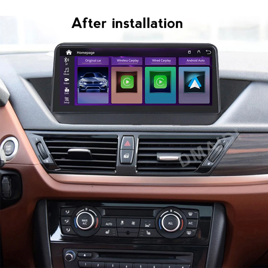 For BMW X1 E84 Auto Head Unit Car Multimedia Wireless Apple CarPlay 2009 2010 2011 2012 2013 2014 2015 IDrive CIC System