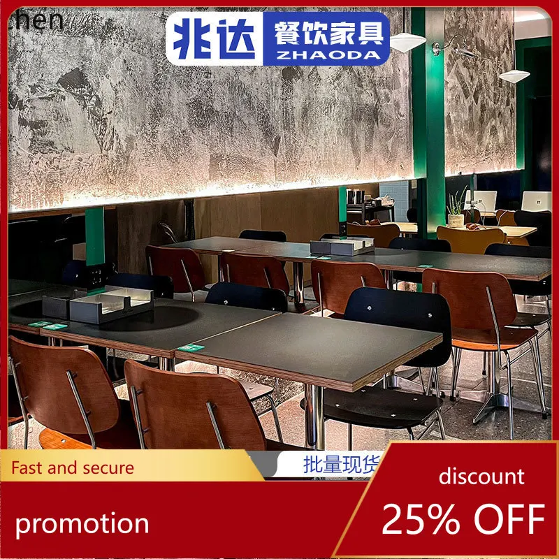 

LXC Waterproof Afternoon Tea Lunch Square Table Round Table Bakery Shop Table and Chair