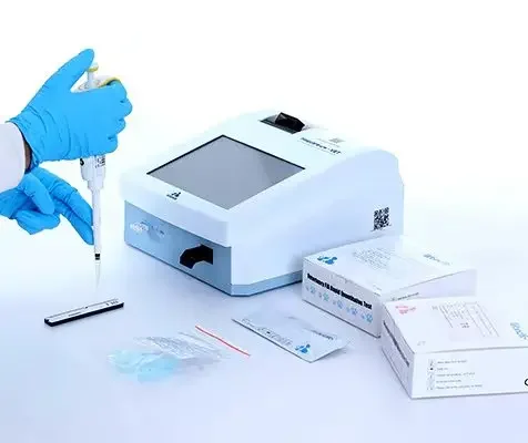 Wondfo Finecare YG-101 Veterinary Immunofluorescence Quantitative Analyzer PLUS VET FIA Canine Prog Test Device