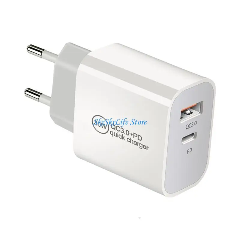 

E65E Thin USB C 30W USB USB C Wall Widely Compatiblity