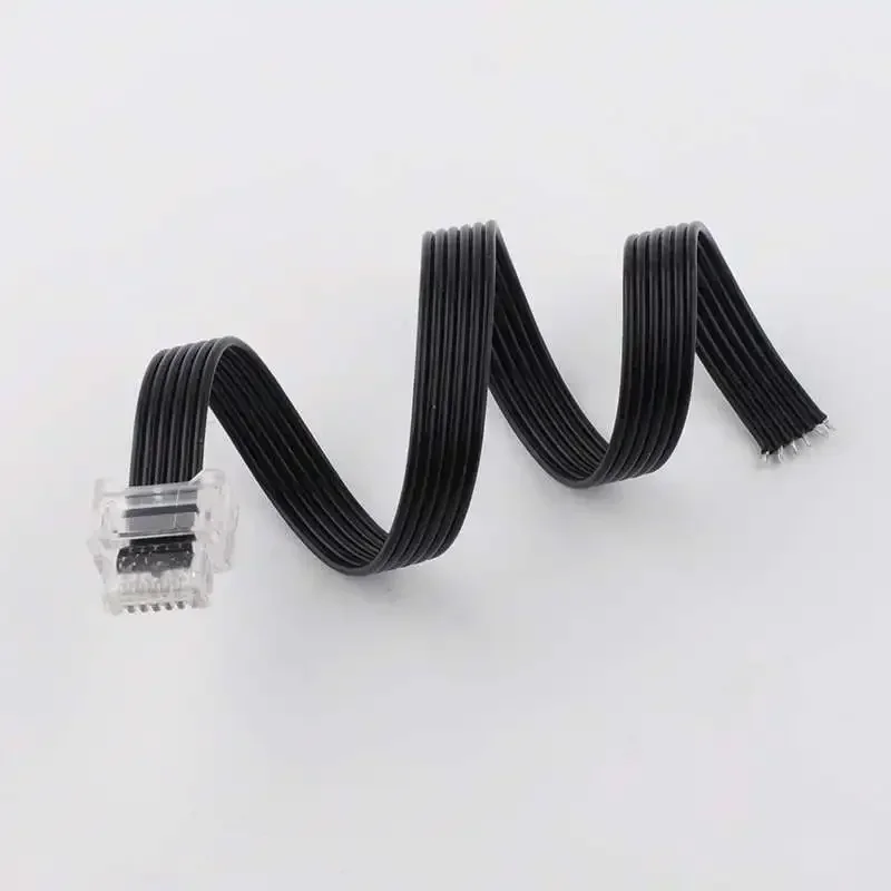 25CM Czarny Kabel Złącza Kryształowego Silnika do Legoeds WeDo2.0 8883 9686 Robotyka Czujnik Naprawa Klocki Konstrukcyjne