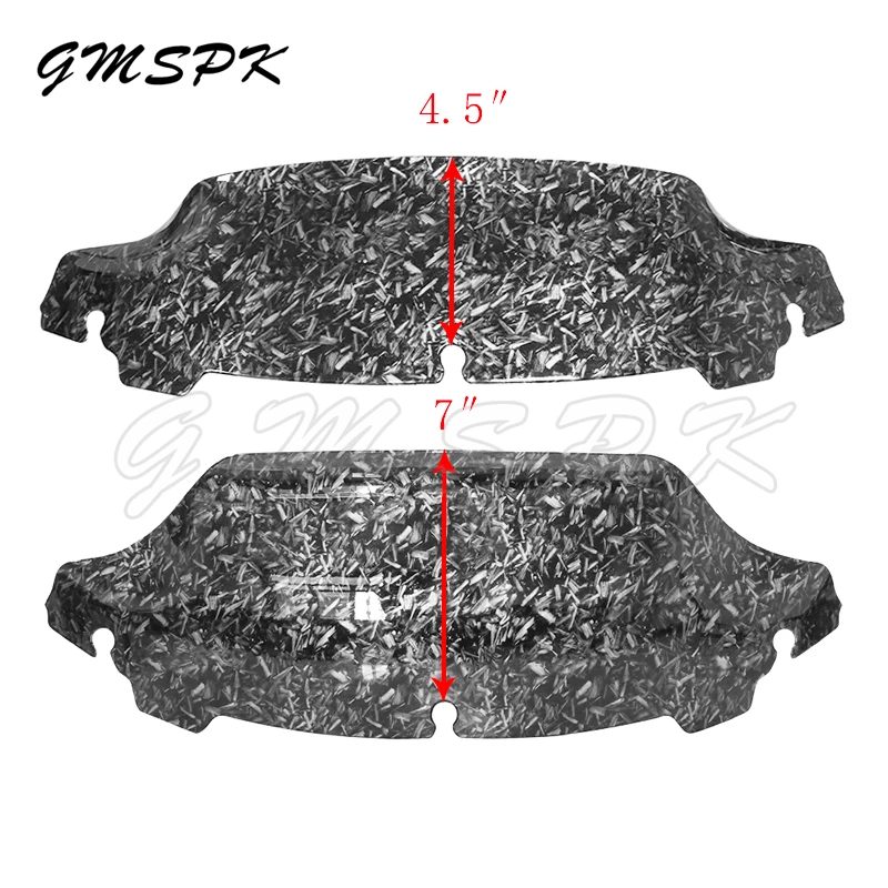 

Обтекатель ветрового стекла мотоцикла 4,5 ''7'' Wave, ветровой экран, ветровой дефлектор, подходит для Harley Electra Street Glide Touring 2014-2022
