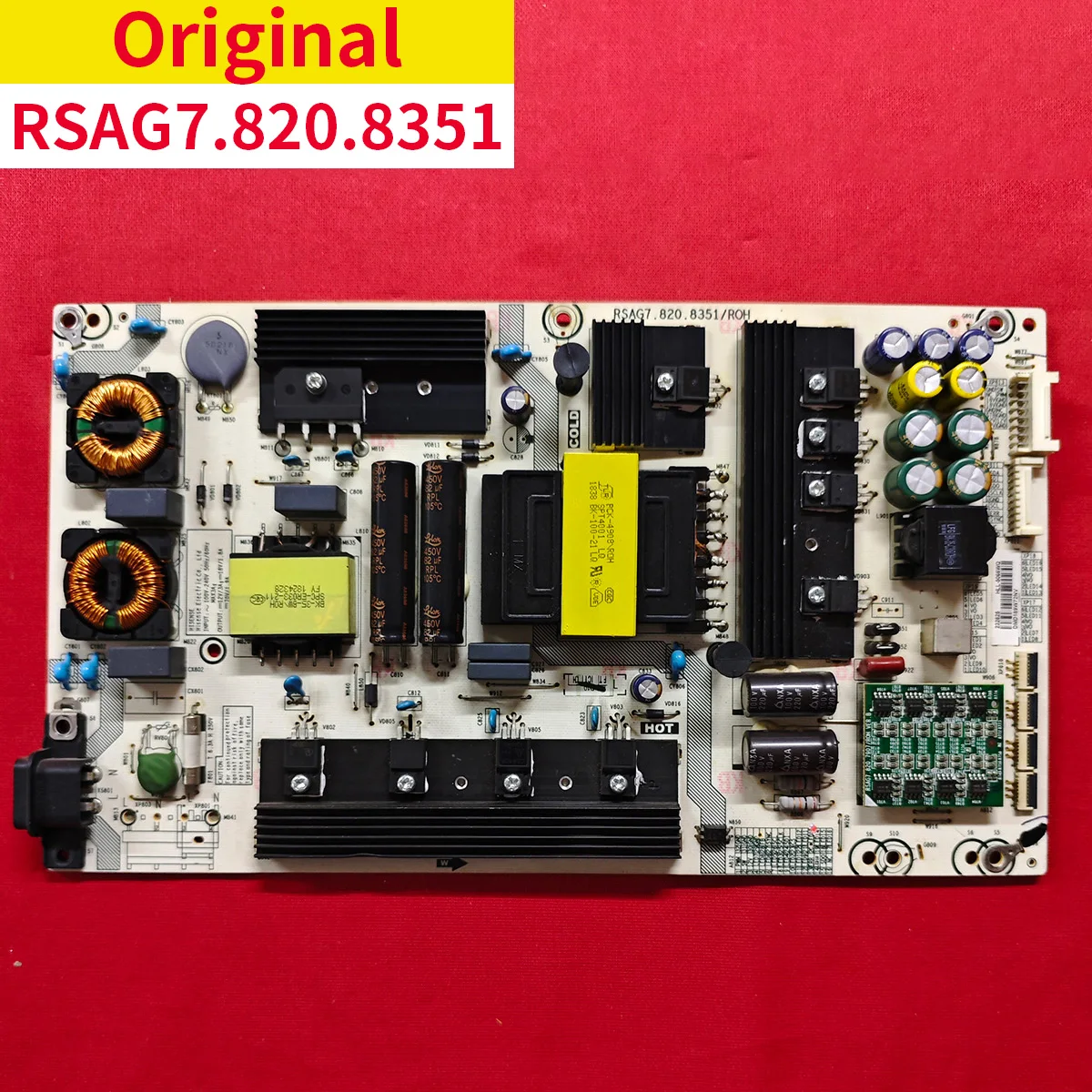 

100% test working for 65E4F HZ65U7A HZ65E5A RSAG7.820.8351 power board RSAG7.820.8351/ROH