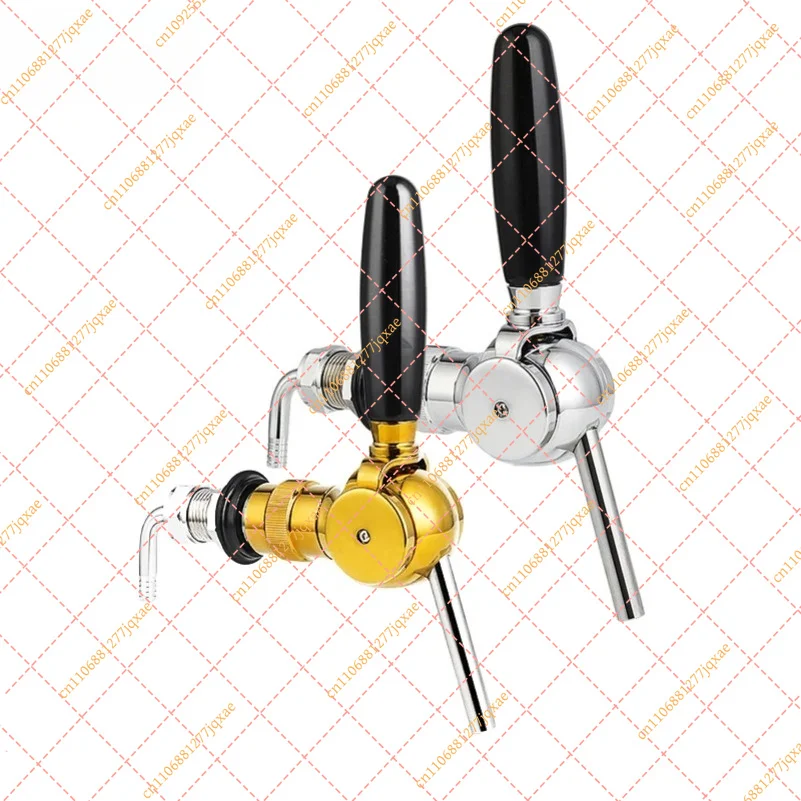 Belgian Beer Tap Faucet G5/8 Thread Shank Draft Beer Soda Kit Home Brewing Replacement