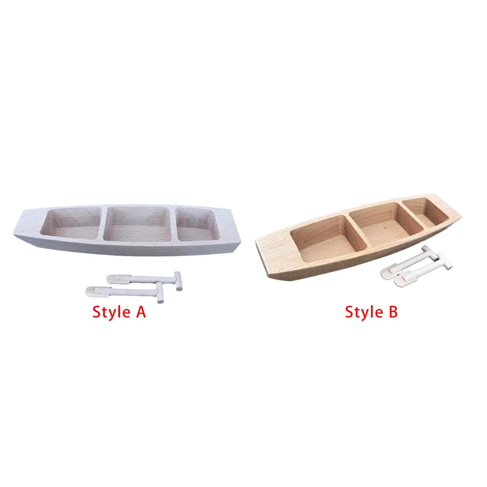 Wooden Fishing Boat Model Marine Crafts for Bedroom Living Room DIY Projects