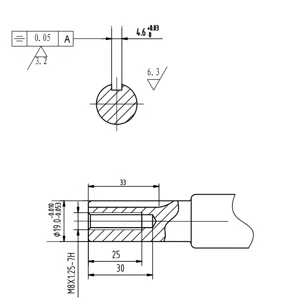 7HP Horizontal 1 / 6 Gear Reduction Gasoline Engine For Gear Pump