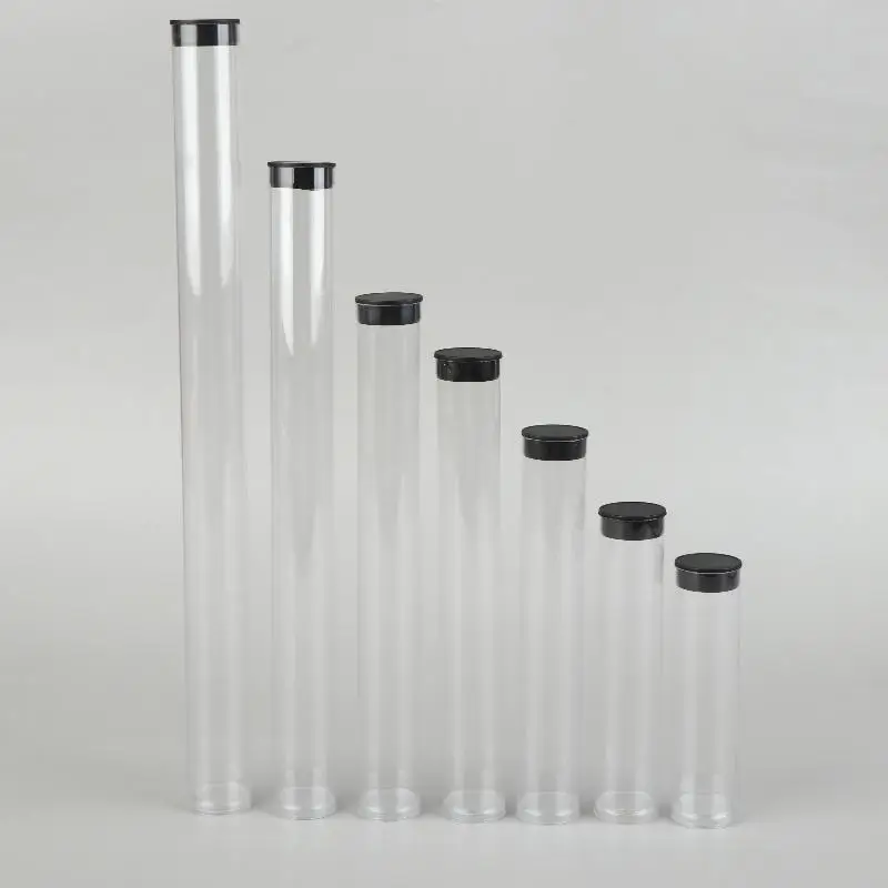 5Pcs Clear Travel Toothbrush Case Storage Tubes With Lids Portable Toothbrush Holder Travel Camping School Home