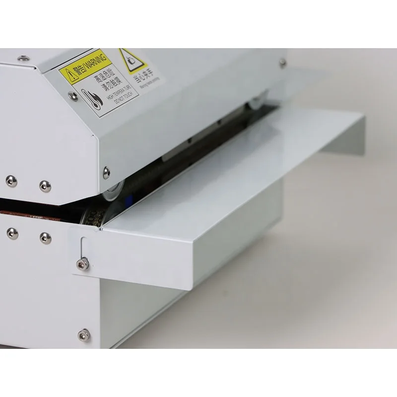 Hot Foil Induction Pulse Plastic Kraft Paper Food Bag Belt Printing Automatic Vertical Continuous Tape Sealing Machine