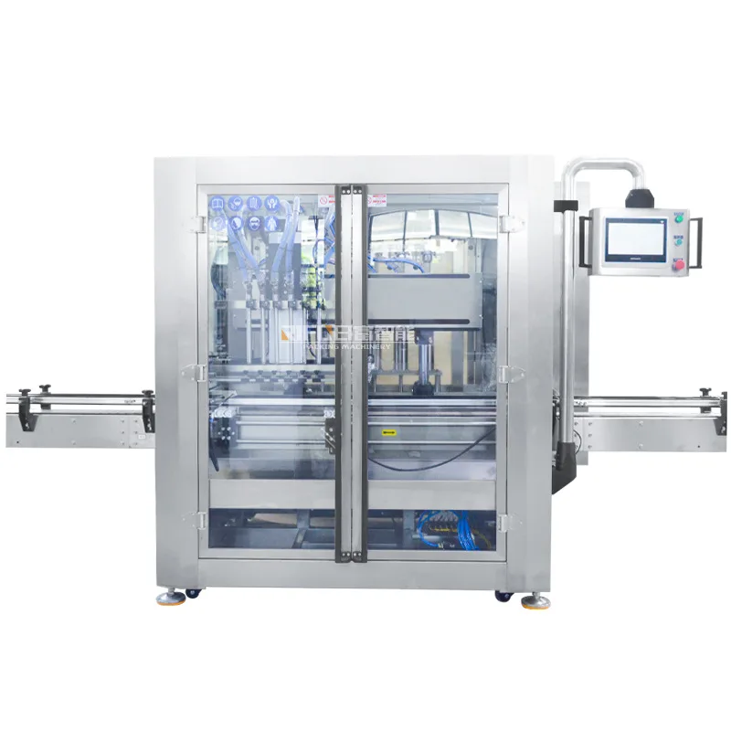 

Detergent filling machine, laundry detergent, shampoo, liquid automatic tracking filling production line manufacturer