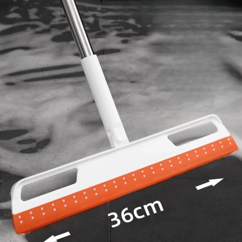 Multifunction Rubber Air Broom,Silicone Floor Squeegee,Air Broom,Floor Scraping Sweeper Wiper for Bathroom Kitchen Pet Hair Fur