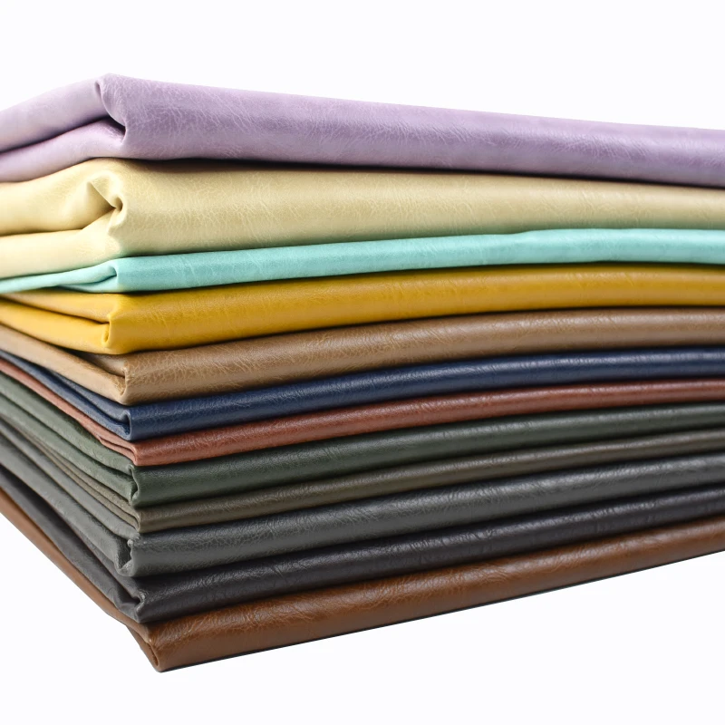 

50x138cm Leather Fabrics Sofa Car Seat Waterproof Fabric Furniture Soft Bag Cloth Artificial PU Imitation Craft DIY Accessories