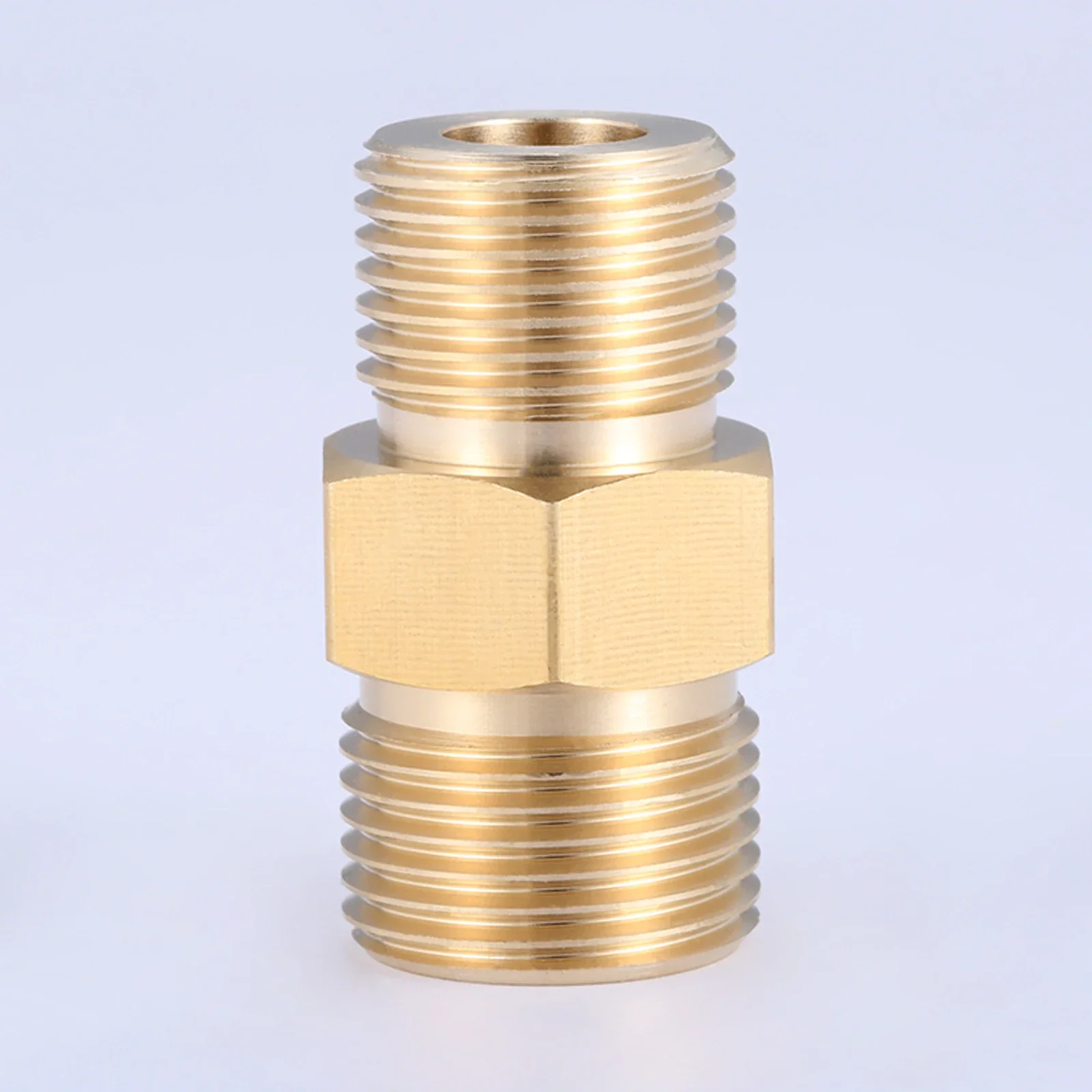 1pc Cylinder Adapter 44*24mm Male G5/8 22.7mm to Male G1/2 20mm Brass Fittings fit for Oxygen Cylinder Relief Pressure Valve