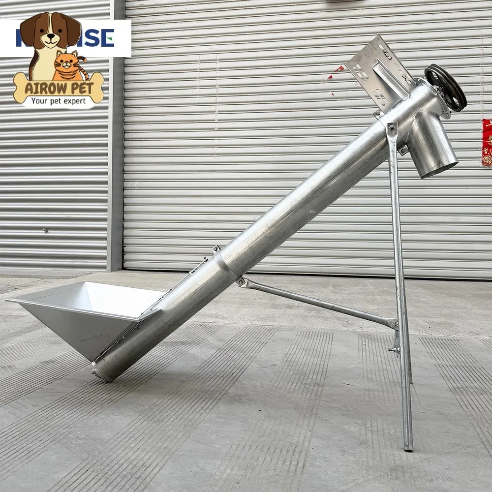 AIROW Tubular Screw Conveyor for Sealed Powder Feeding in Feed Biomass and Fertilizer Processing