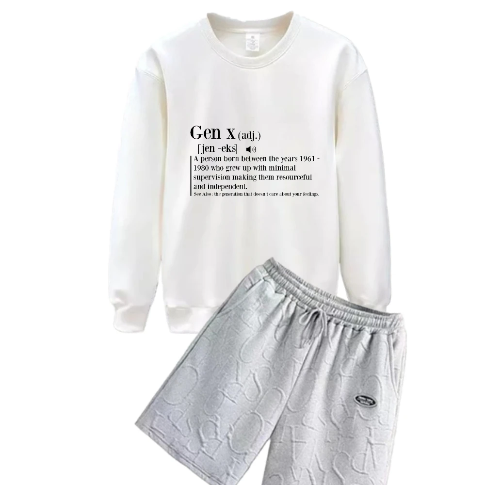 2025 английский принт с ощущением истории на конце костюм Мужской весенне-осенний повседневный повседневный комплект Универсальный стильный дизайн Идеальный вариант