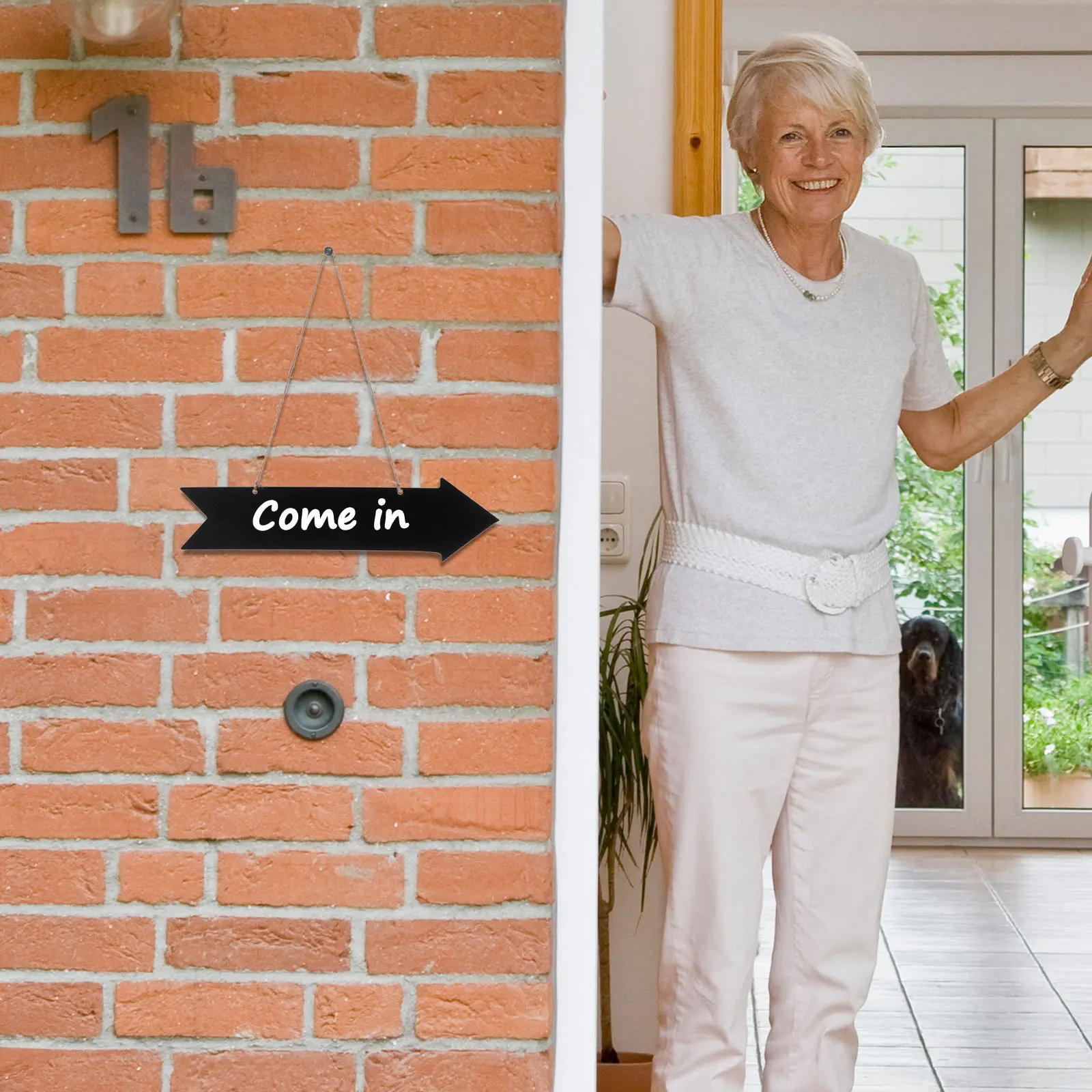 علامة السبورة الخشبية الرجعية الصغيرة السبورة معلقة السهم اللوحة لوازم الحرفية حديقة المنزل الزفاف مقهى بار