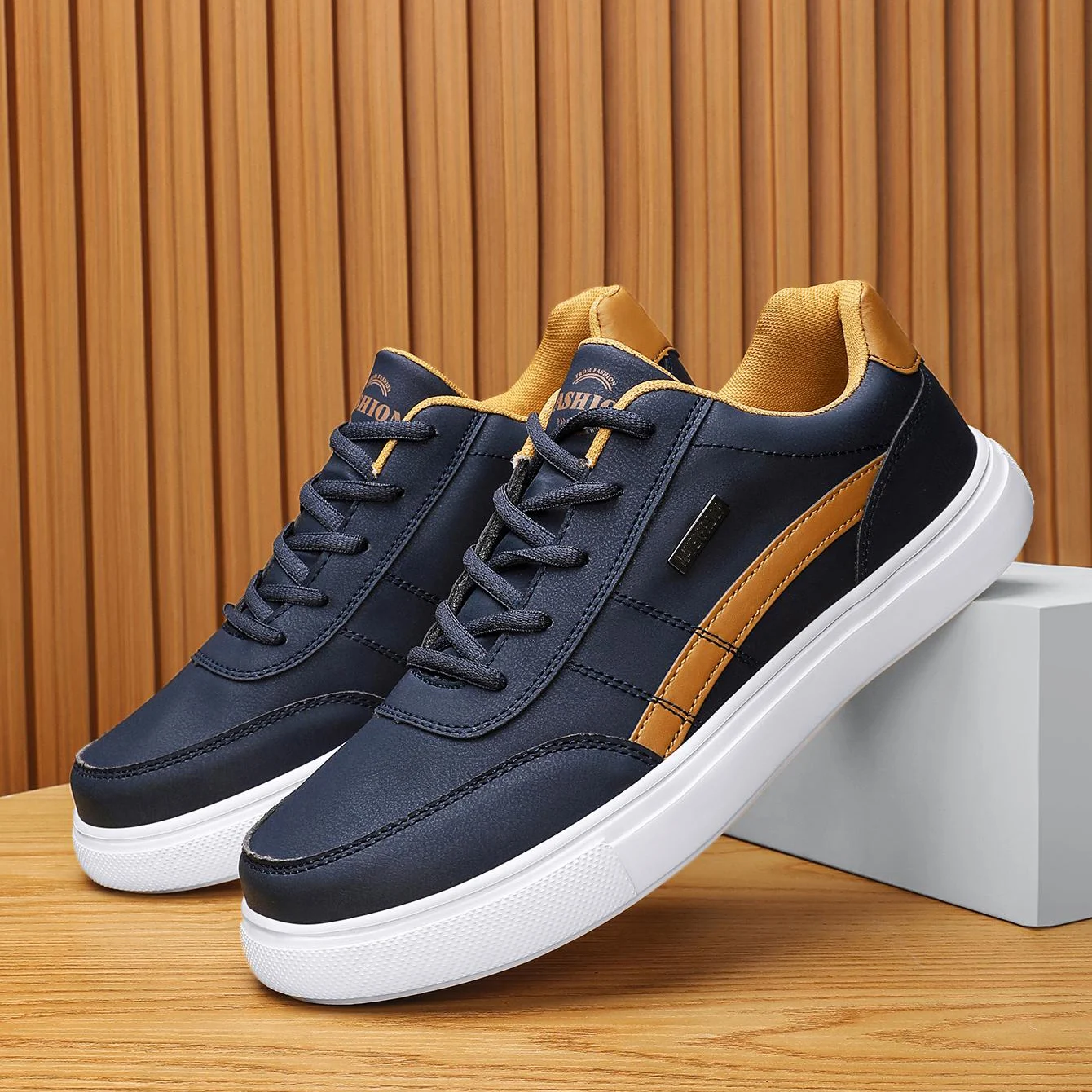 

Sneakers for Men Lace-up Casual Men Tenis Shoes Platform Breathable Non-Slip Men's Flats Footwear Vulcanized Shoes Big Size38-48