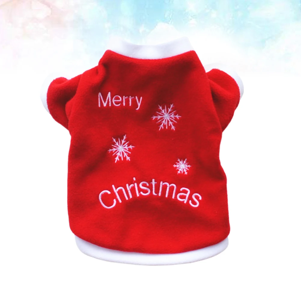 

Stylish Pet Clothes for Small Dogs Winter Snowflake Coat Hoodie Sweatshirt Puppy Outfits Outdoor Walking Costume