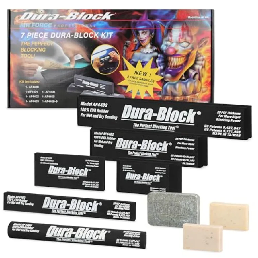 

Набор для шлифовки AF44L Dura Block, 7 предметов