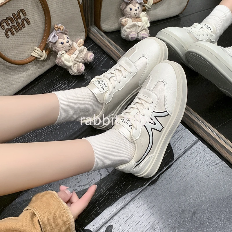 

2025 Новая повседневная женская обувь со шнуровкой, женские туфли на плоской подошве, дизайнерские кроссовки для женщин, женская обувь Tenis De Mujer