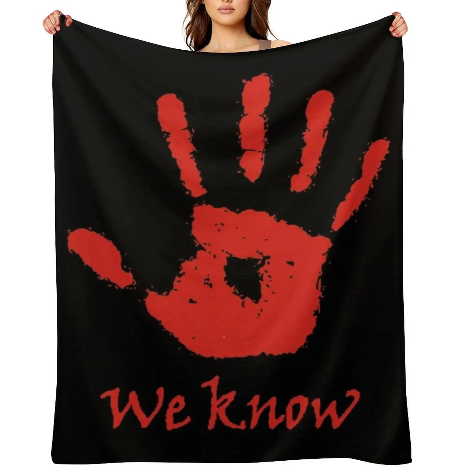 

Dark Brotherhood \t Throw Blanket Luxury Throw Comforter Camping Hairy Blankets