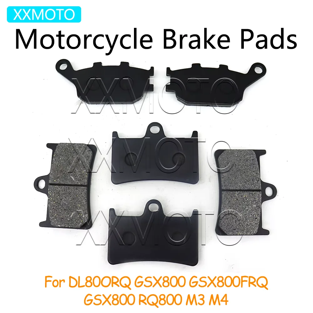 

For SUZUKI DL800RQ V Strom 800 GSX800 GSX-8S GSX800 GSX800FRQ GSX-8R GSX800RQ Motorcycle Front Rear Brake Pads Accessories