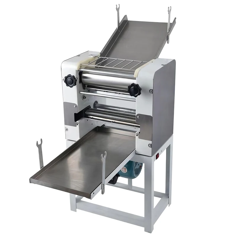 

Automatic Electric Flat Rice Noodle Maker Stainless Steel Dough Press making Machine