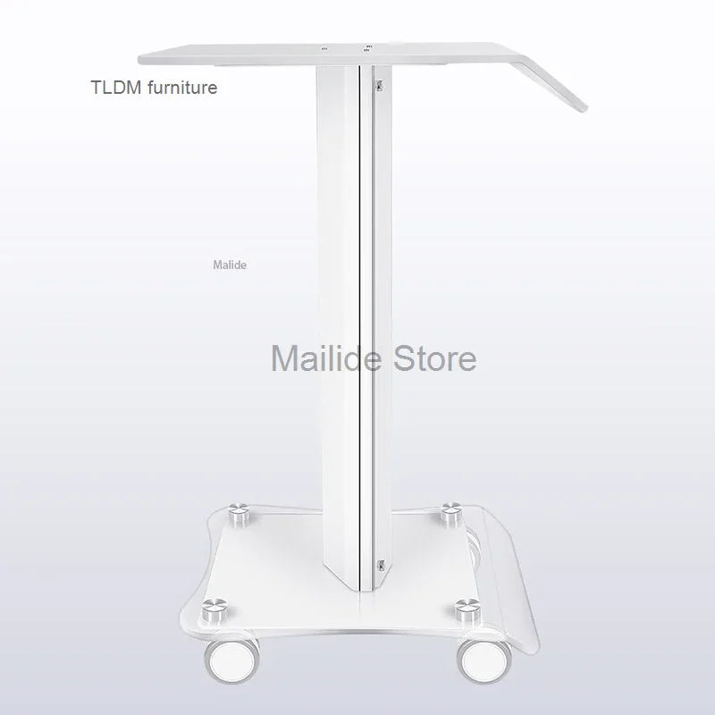 Light Luxury Acrylic Salon Trolleys Beauty Salon Tool Trolley Modern Salon Furniture Simple Home Multi-layer Rack with Wheels