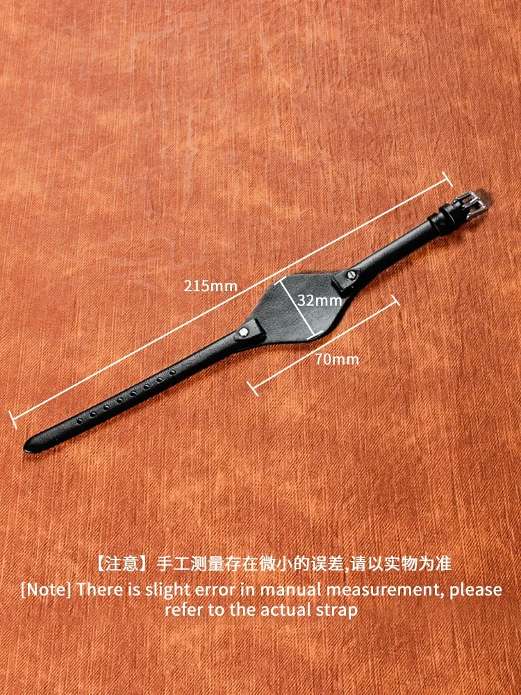 For Fossil Strap Women Waterproof Soft Genuine Leather Needle Buckle S3077ES2830 ES3262 ES3060 8mm Replace Watchbands