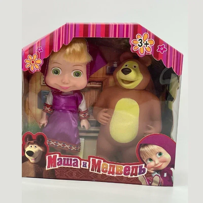 Mashas and The Bear Toy Classic Set Anime model