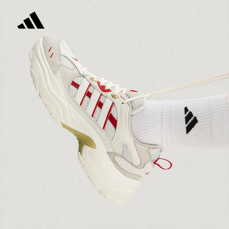 

Кроссовки Adidas KI1846 унисекс в стиле Chunky Dad Shoes, ярко-белые, цвета слоновой кости, хаки, повседневные