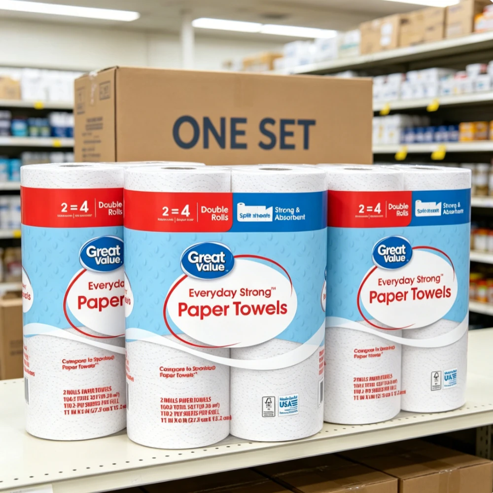 Super Absorbent Durable Kitchen Paper Towels