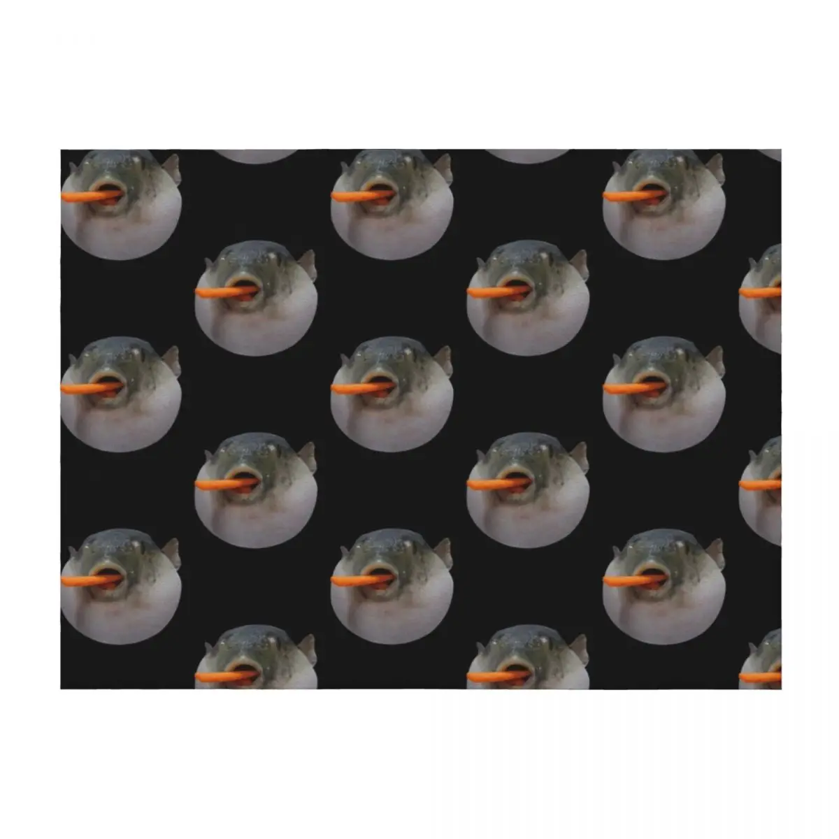 

Puffer fish Meme Throw Blanket for sofa Sofa Throw Giant Sofa Soft Plush Plaid Blankets
