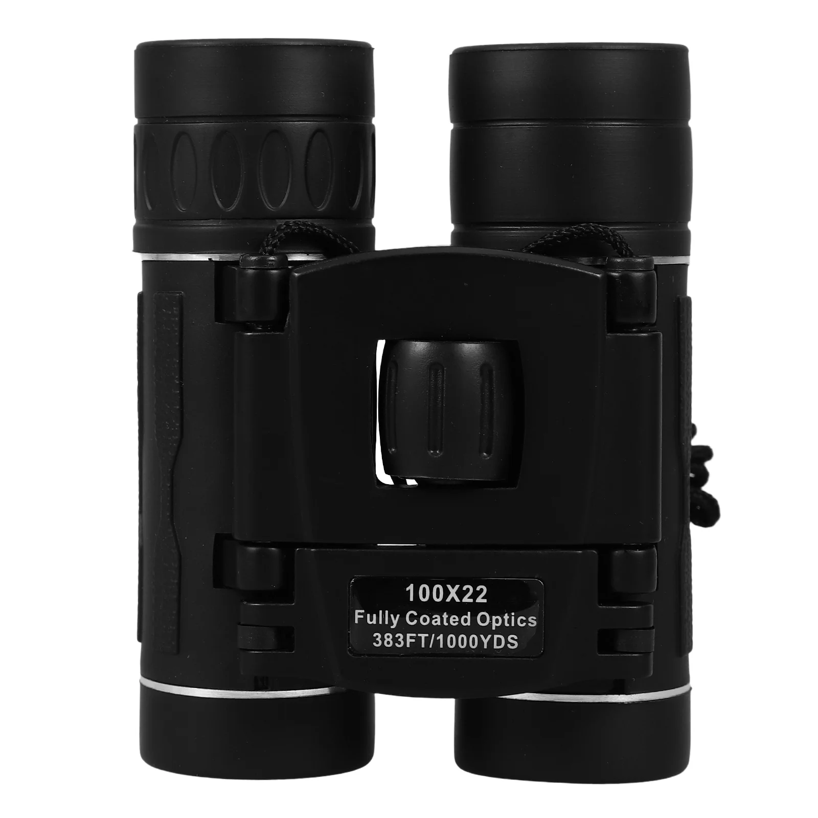 

100x22 Black Portable Binocular Telescope High Definition for Camping Hiking Concert Fmc Optics Bak4 Prism
