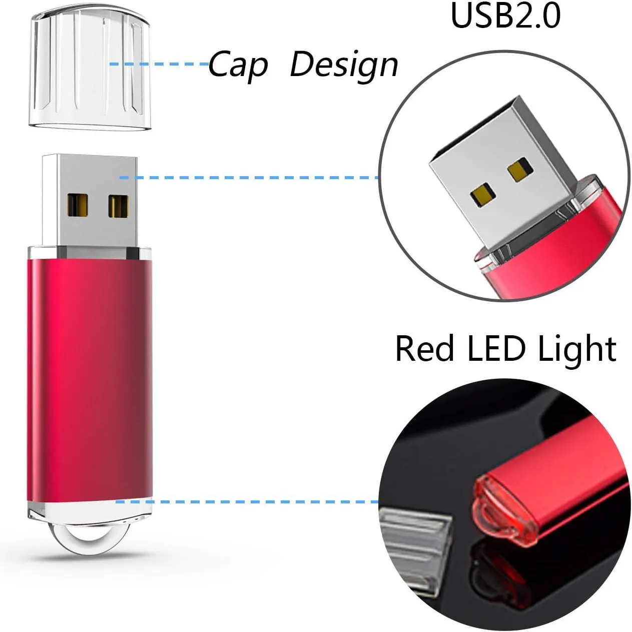 Personalized LOGO 5 Pack Per logo USB 2.0 Memory Flash Sticks photographer biddings