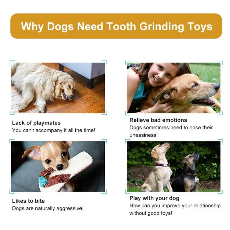 Dog Teeth Grinding Rod Wooden Chewing Toy Natural Coffee Wood Chewable Stick Bite-Resistant Pet Relieve Anxiety Toy Pet Supplies