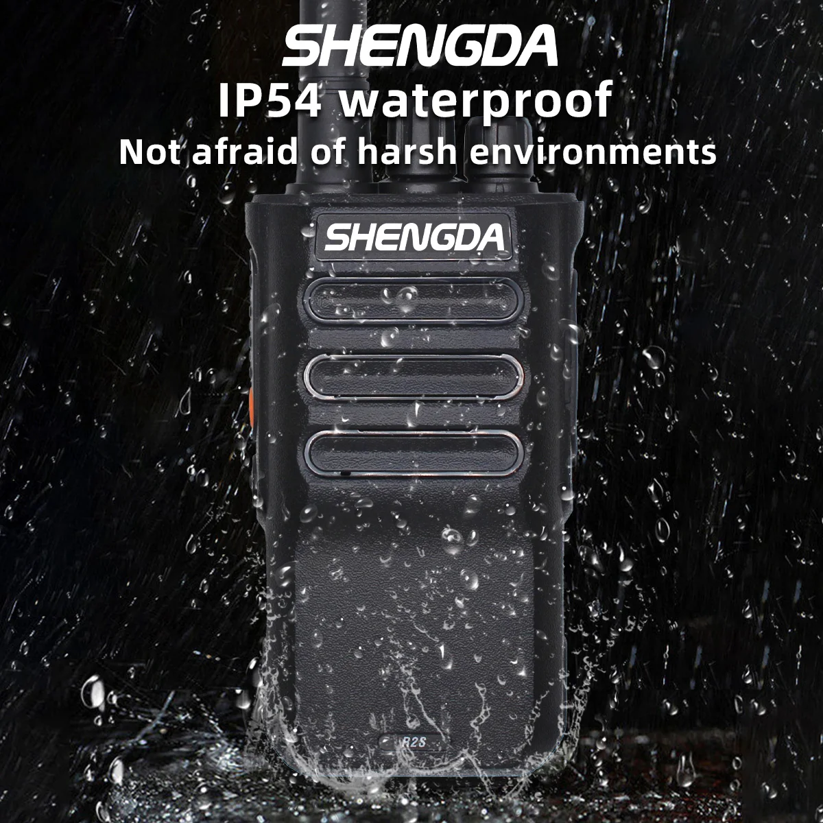 SD-R2S Small-Sized Walkie-Talkie One Key Frequency Matching Large Capacity Battery 400-500MHz Good Value for Money Portable