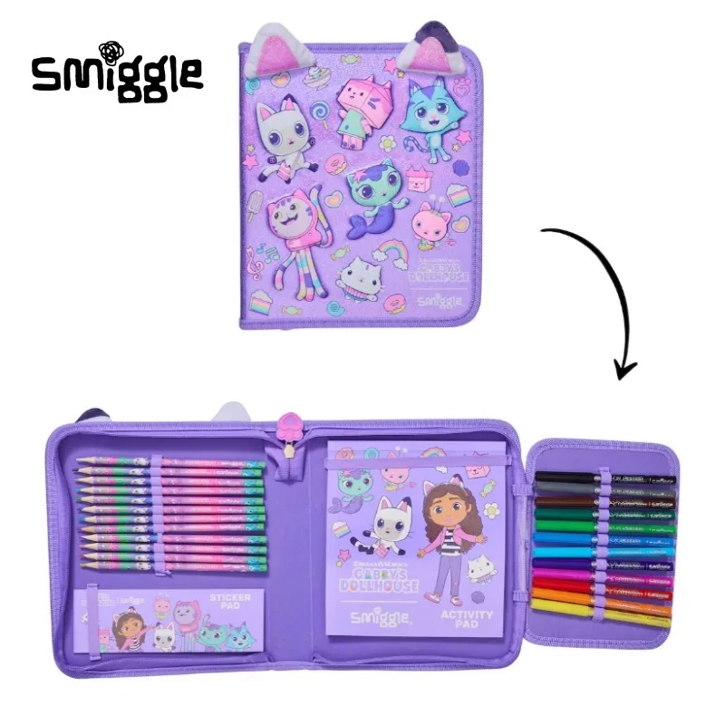 Australia Genuine Smiggle Disney Gabby's Dollhouse Stationery Set Children Gift Pack Cartoon Series