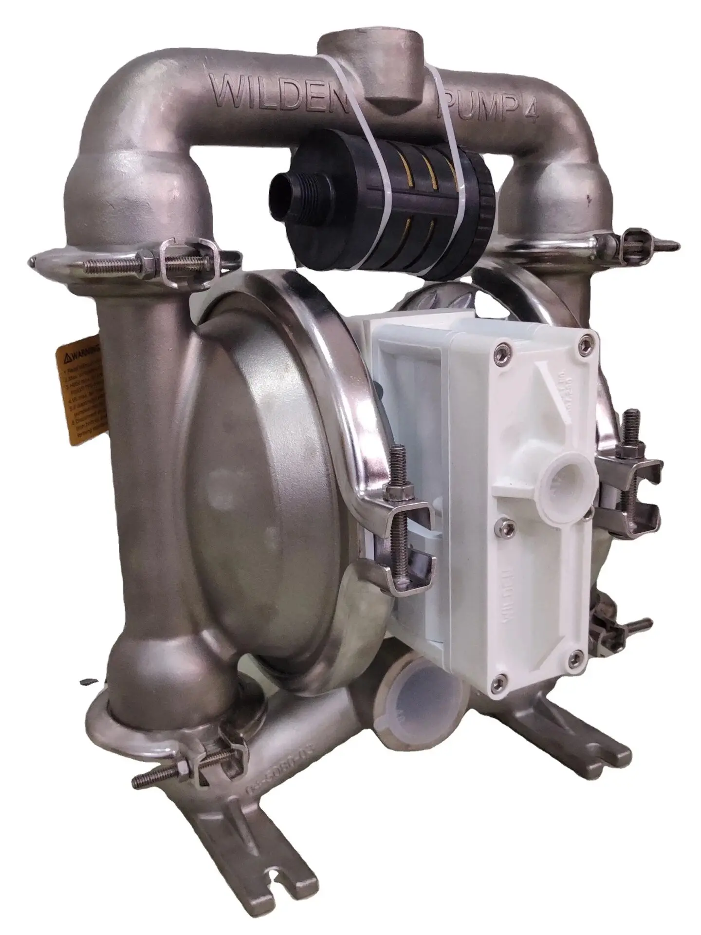 مضخة غشائية هوائية مزدوجة ستانلس ستيل 1.5 بوصة P4/SSAPP/TNU/TF/STF/0014 تعمل بالهواء