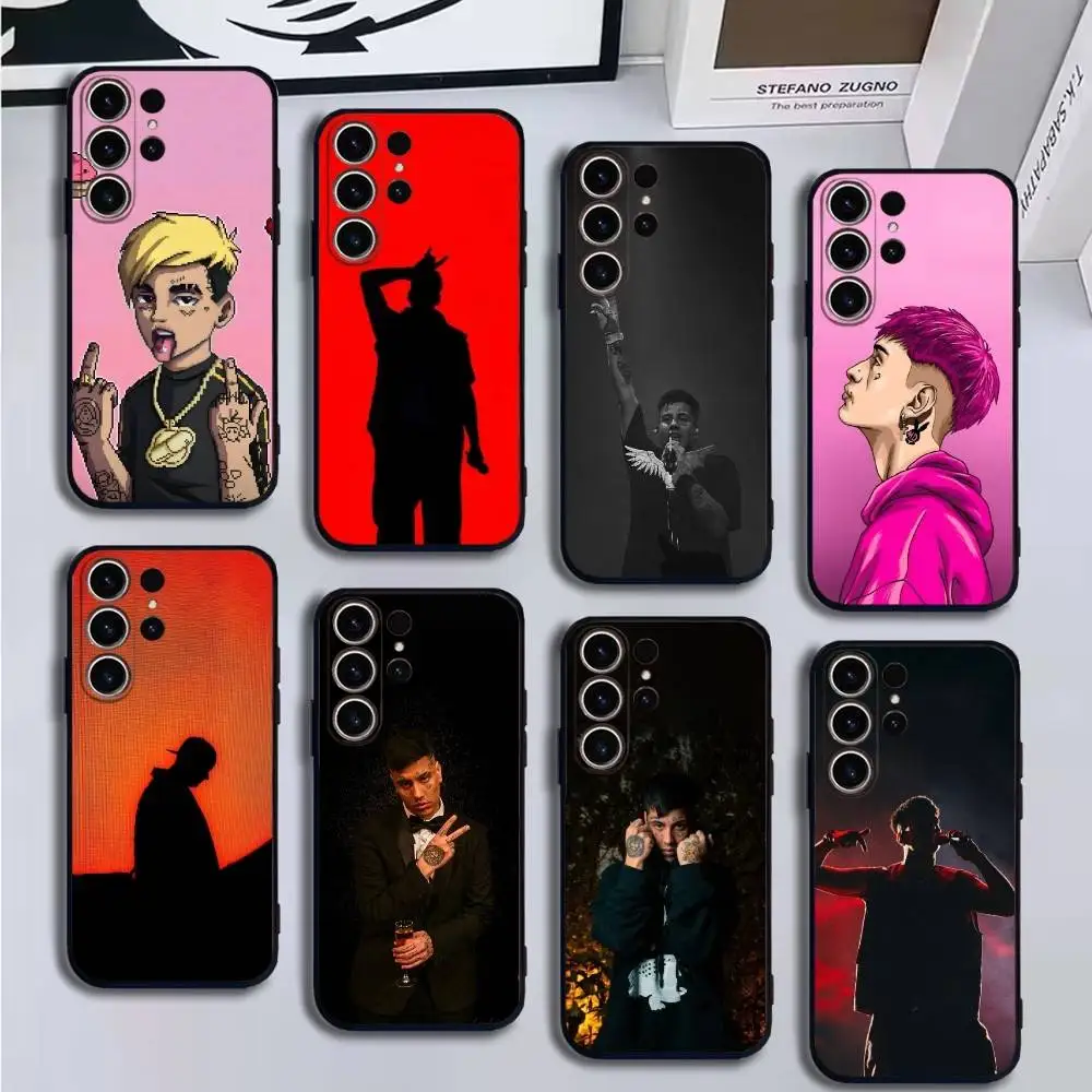 

Rapper D-Duki-i Phone Case For SamsungS25,24,21,22,23,30,Ultra,20,Plus,Fe,Lite,Note,10,9,Soft Black Cover