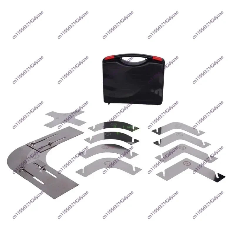 Stainless Steel Putty Trowel, Adjustable for R0-R100 Inner and Outer Corners