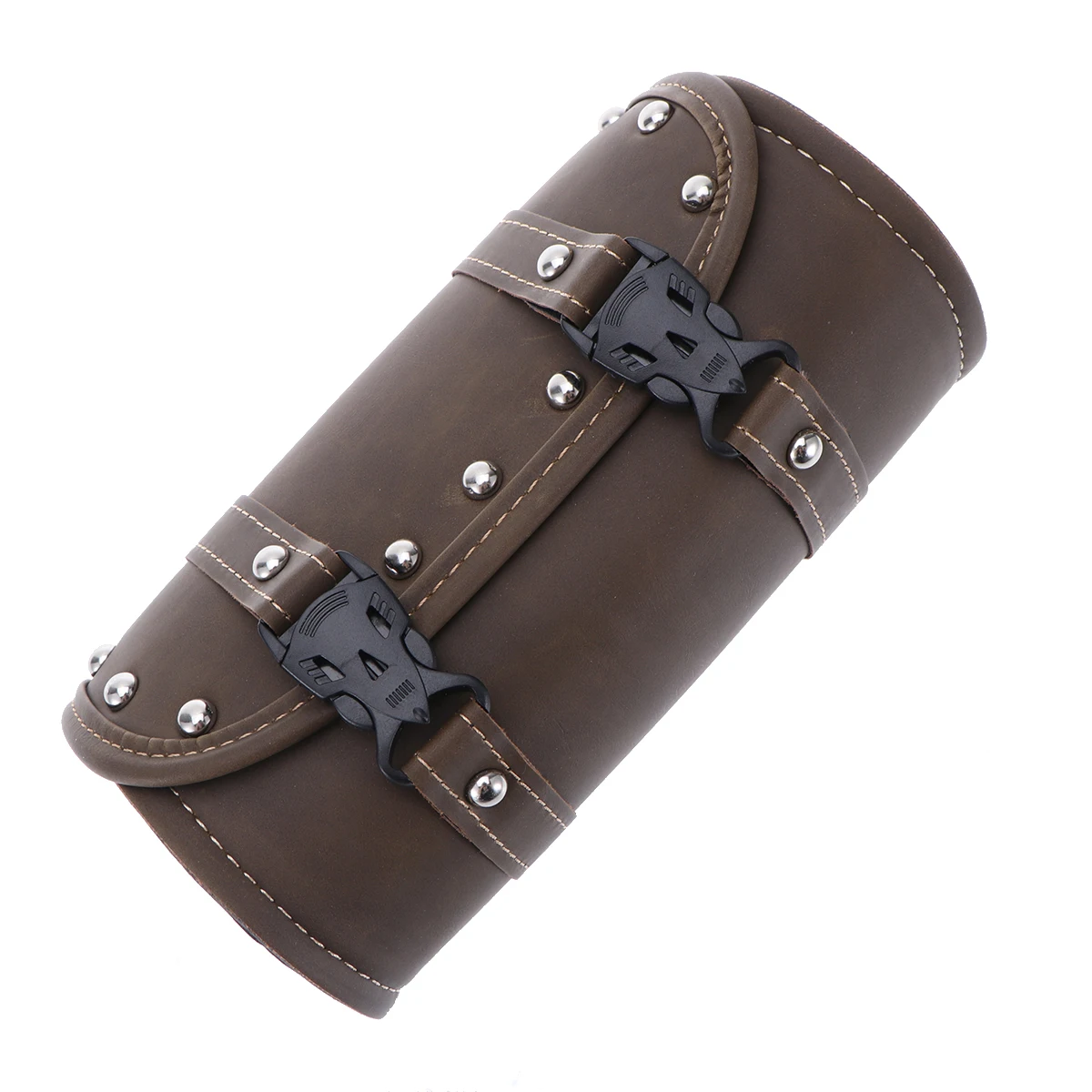 

Universal Motorcycle Saddlebag Green Waterproof Synthetic Tool Bag Mounting Strap Durable Storage for Electric