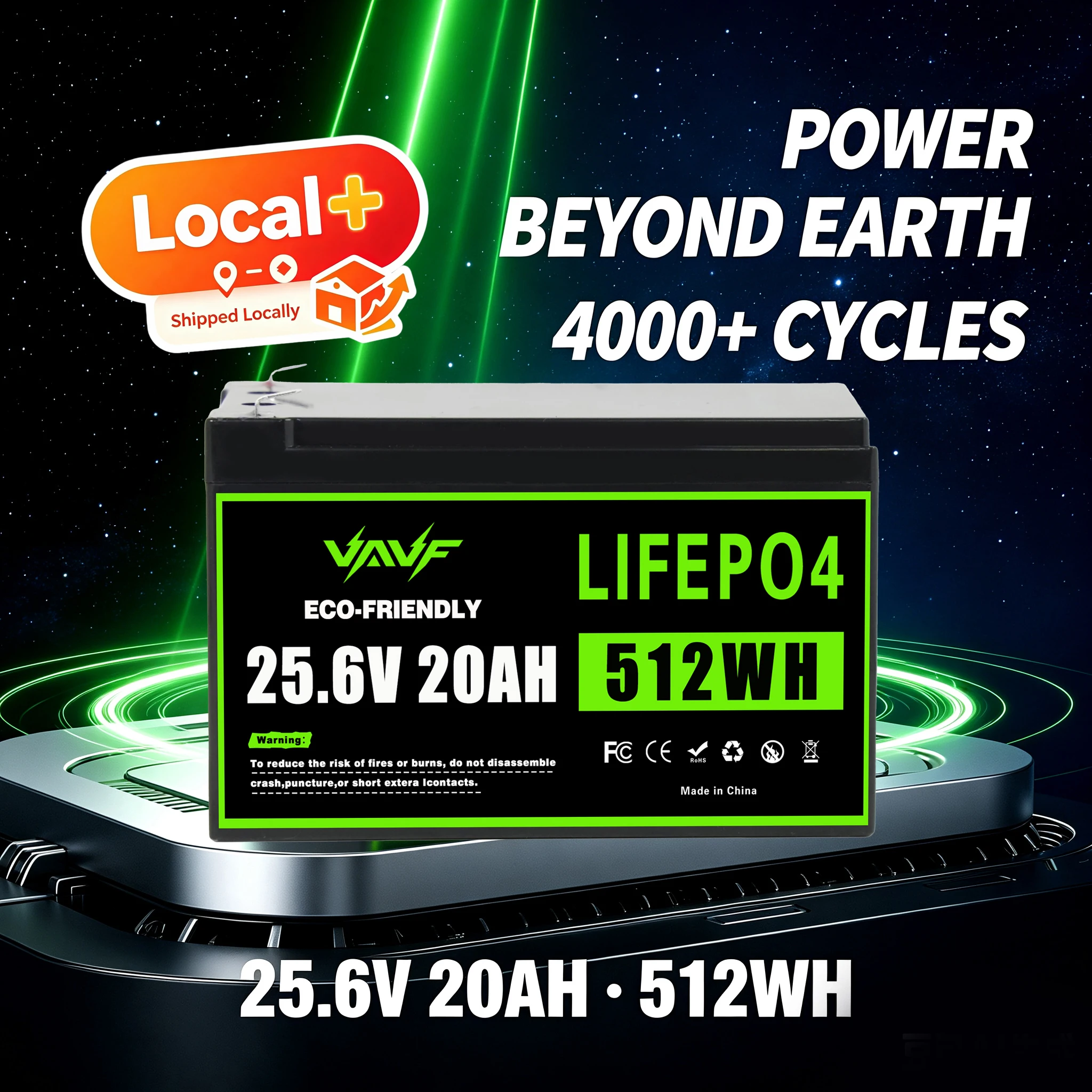 20000mAh LiFePO4 Batteriepack 24V Tiefzyklus-Akku, wiederaufladbar, EU-Lagerlieferung für Off-Grid-Solarstromsysteme, Wohnmobile, Yachten, Angelboote, Torantriebe, Trolling-Motoren,