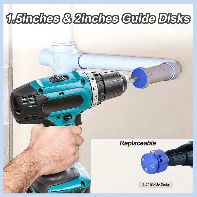 

AS63-PVC Pipe Internal Cutter 1/4Inch Hexagonal Handle Pipe Internal Cutter Pipe Cutter Set