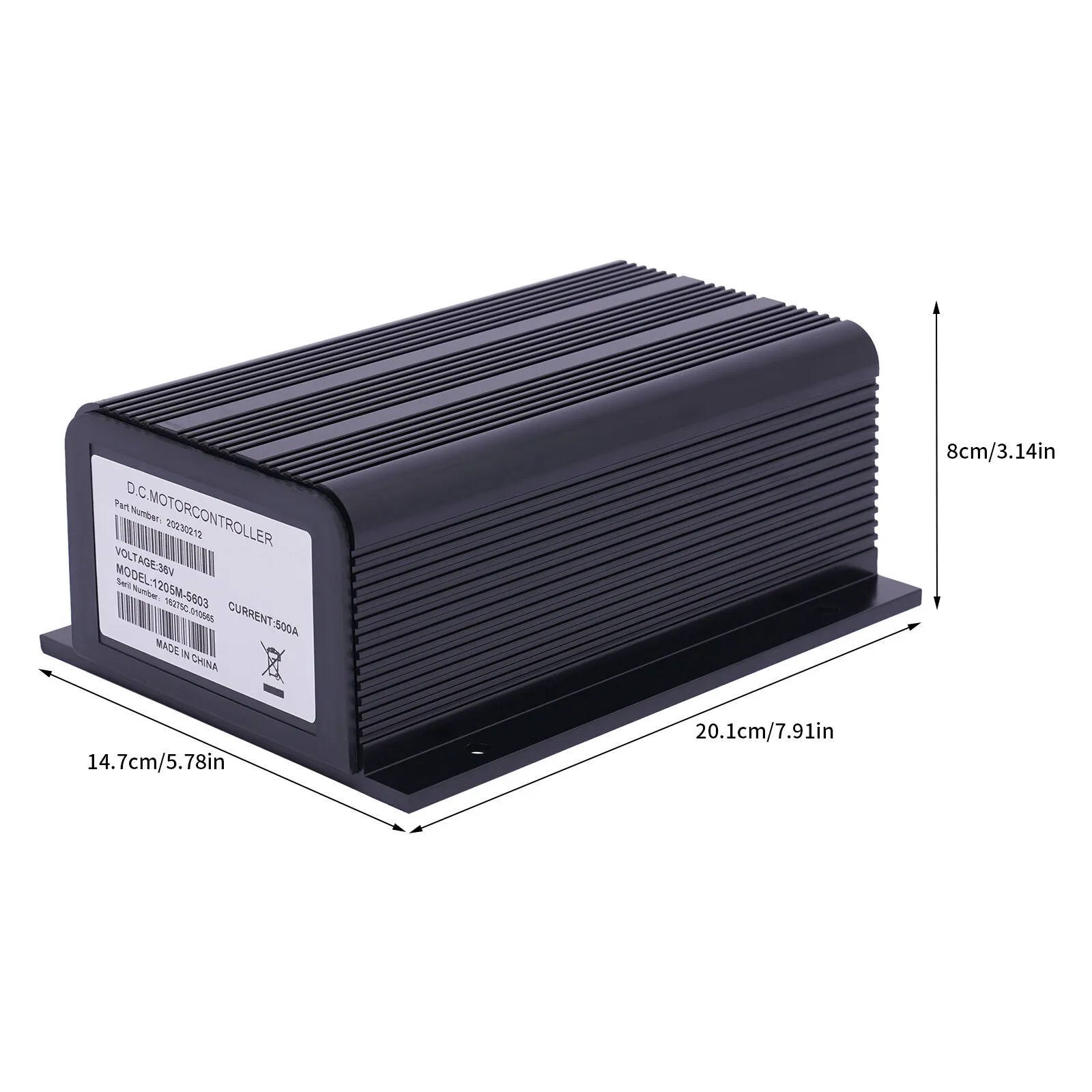 36 فولت 500A وحدة تحكم المحرك استبدال 1205 متر-5603 تيار مستمر بشكل منفصل محرك متحمس لعربة النادي الكهربائية عربة جولف