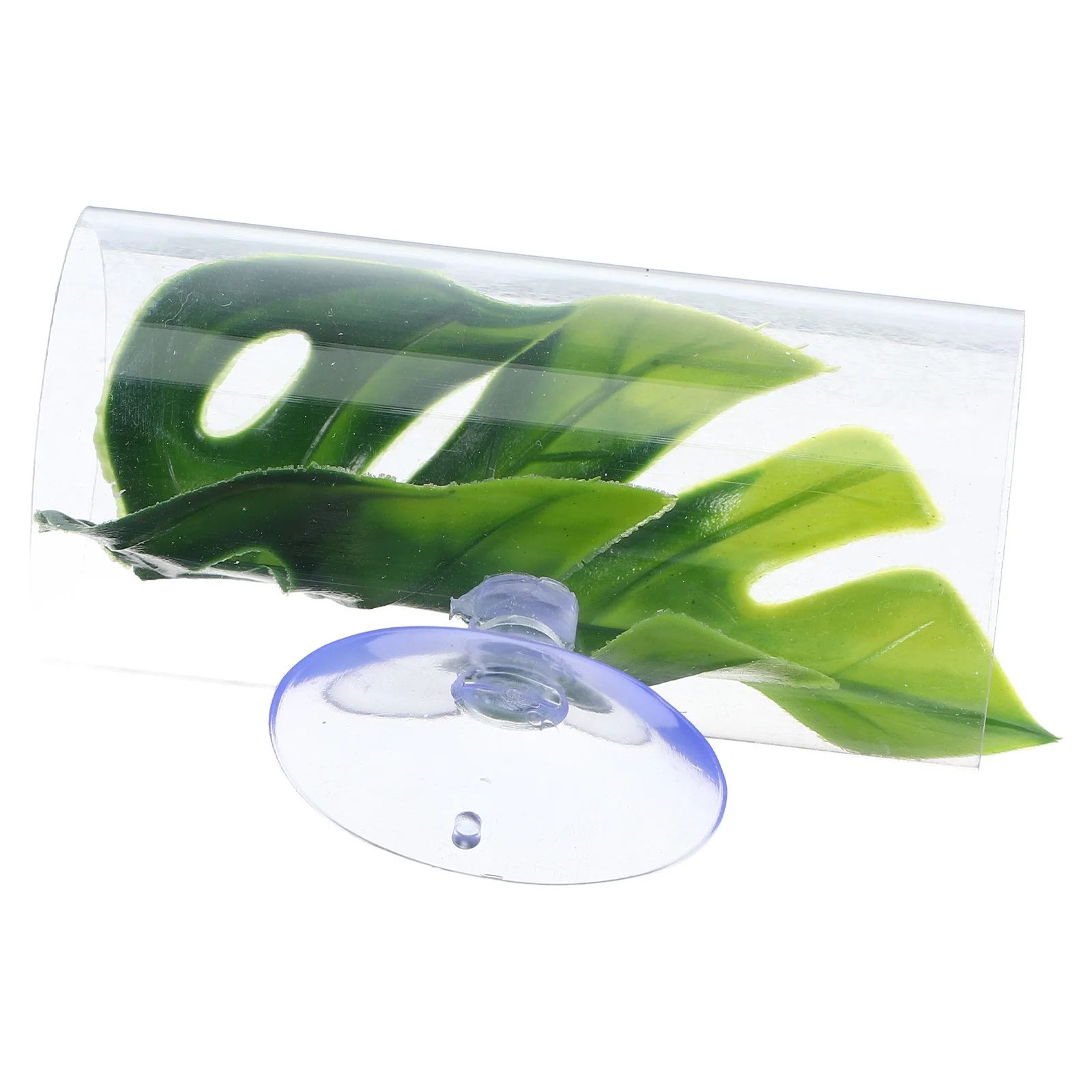 حوض السمك بيتا نفق السمك شفافة إخفاء الكهف التفريخ المأوى الروبيان مخبأ كبير خزان الديكور أنبوب الاسترخاء #4