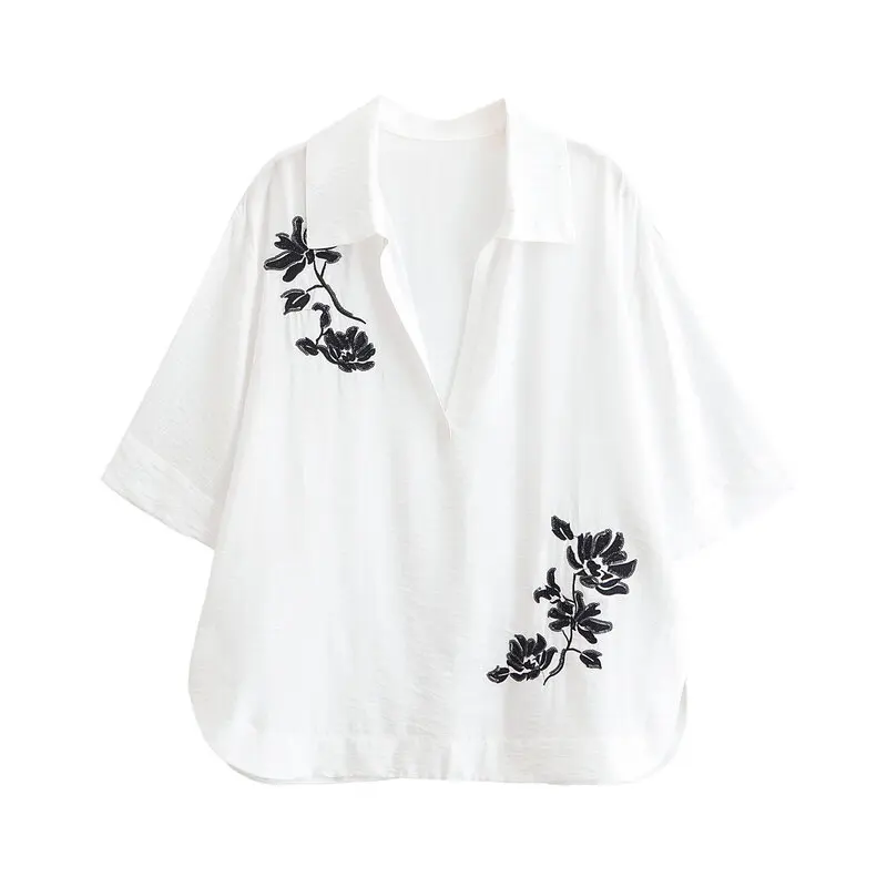 

Лето 2023, женские длинные брюки с высокой талией и вышивкой Faion irt, универсальный дизайн с пайетками, комплект из двух предметов ort Sve P...