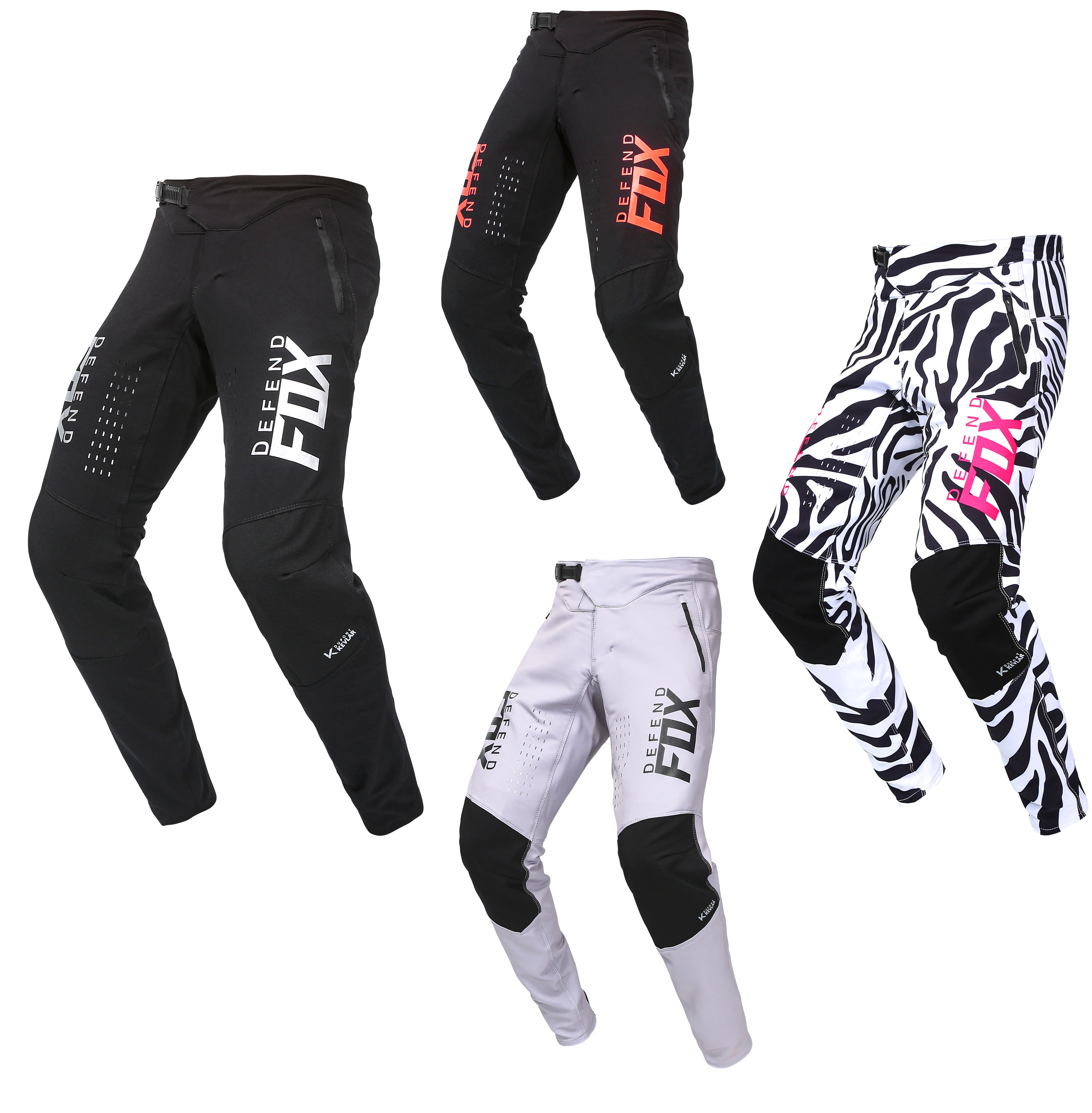 

New For Defend MX MTB DH Pants Ride Mountain Bike Pants Motocross Dirt Bike BMX XC Cycling Pants Bicycle Pants 4colors