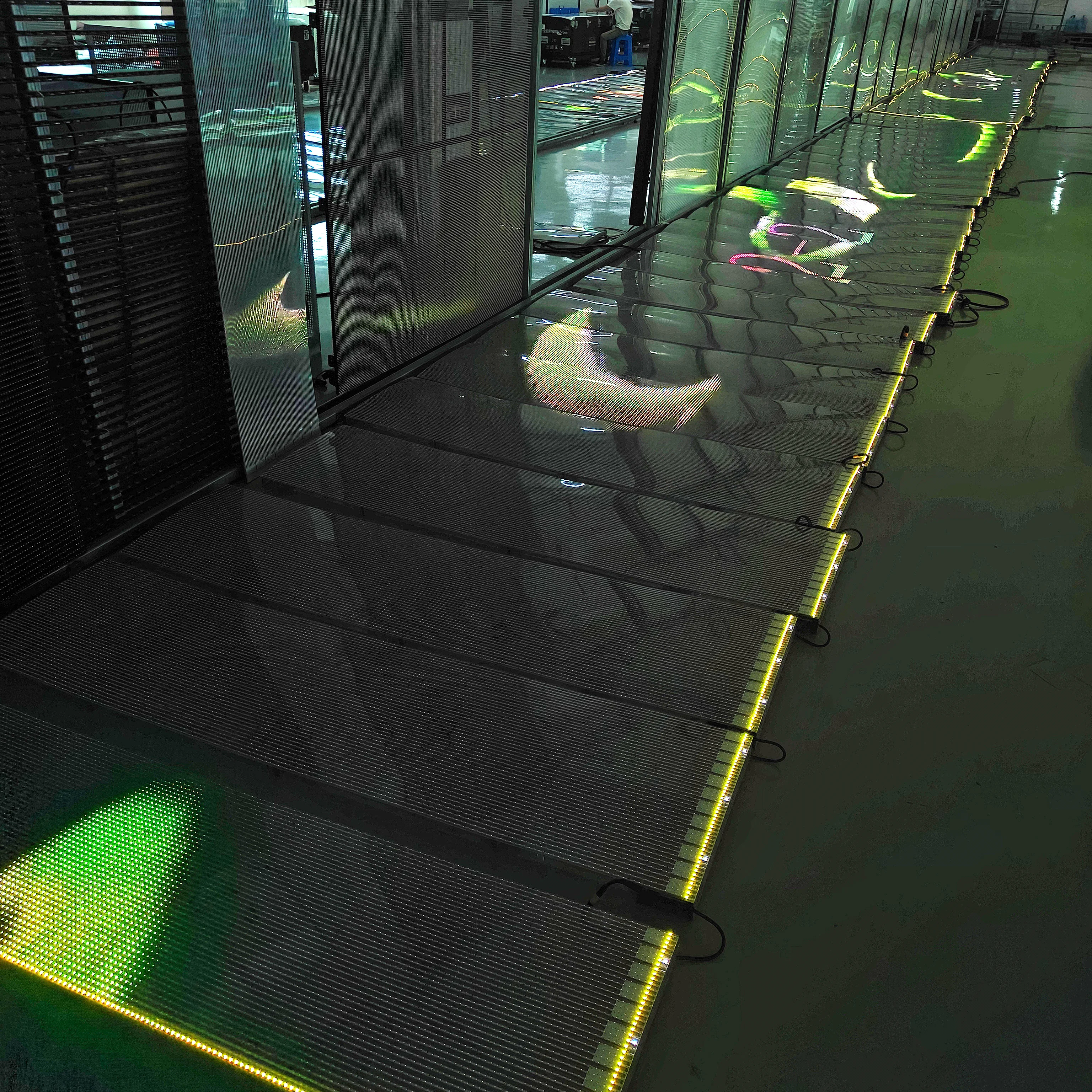 Customizable Super Slim Transparent Flexible Soft Flexible Transparent Display Customized Led Flexible Film Screen