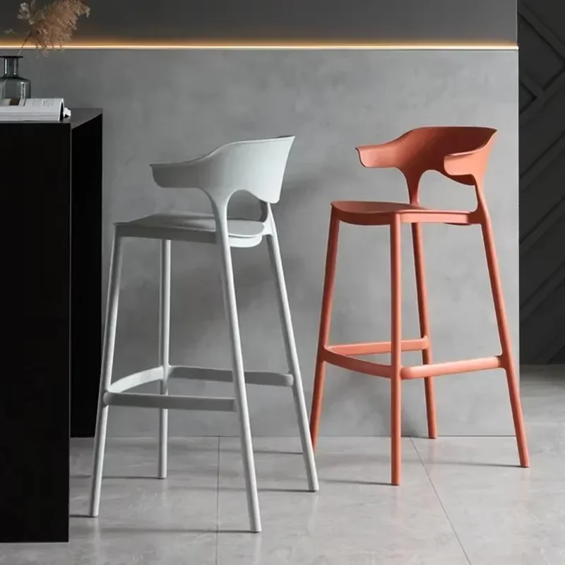 Kitchen Backrest Bar Stools Ergonomic Restaurant Pedicure Indoor Bar Stools Sustainable Magazine Taburetes De Bar Furniture